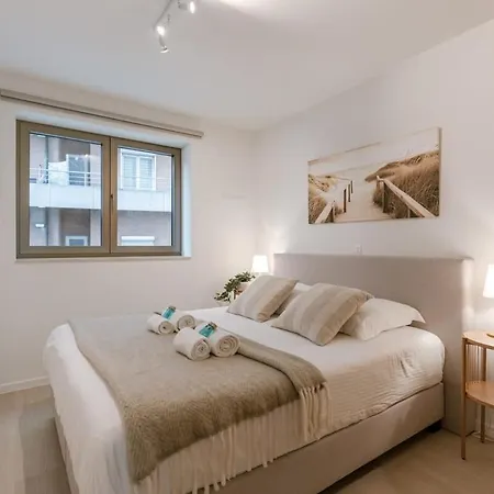 Huswell - Bright In Sky Garden With Terrace Feriehus Oostende