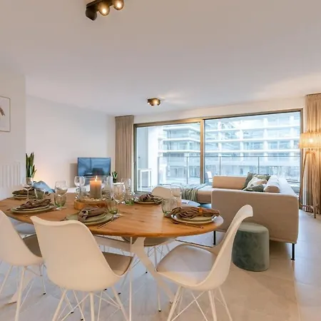 Feriehus Huswell - Bright In Sky Garden With Terrace Oostende