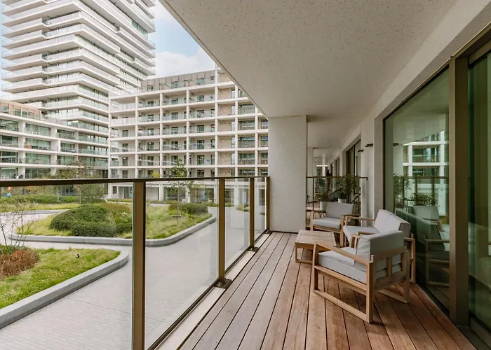 بيت للعطل Huswell - Bright In Sky Garden With Terrace أوستيند