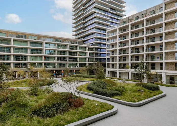 بيت للعطل Huswell - Bright In Sky Garden With Terrace أوستيند