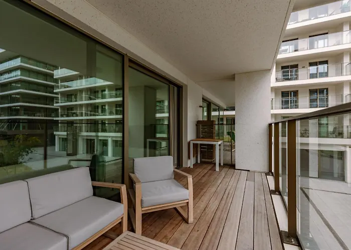 بيت للعطل Huswell - Bright In Sky Garden With Terrace